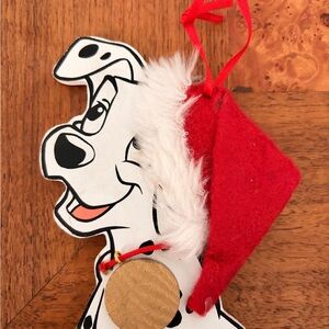 Vintage Kurt Adler 101 Dalmatians wood puppy Christmas ornament